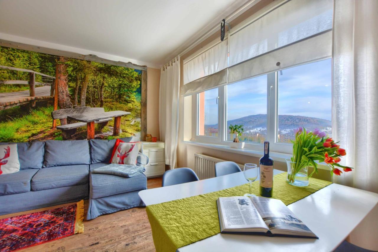 Apartament Zielona Mila Daire Ustrzyki Dolne Dış mekan fotoğraf