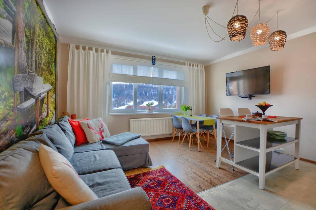 Apartament Zielona Mila Daire Ustrzyki Dolne Dış mekan fotoğraf
