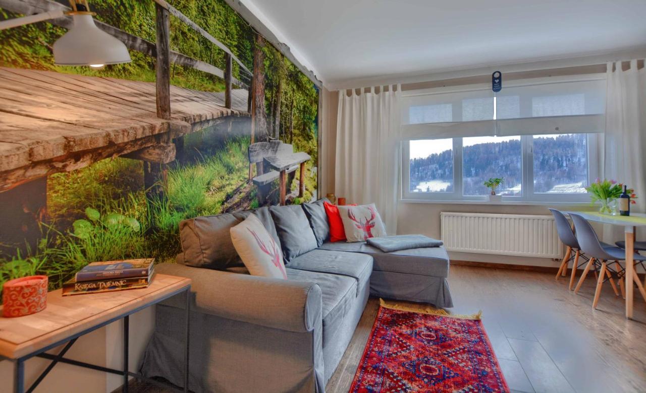Apartament Zielona Mila Daire Ustrzyki Dolne Dış mekan fotoğraf
