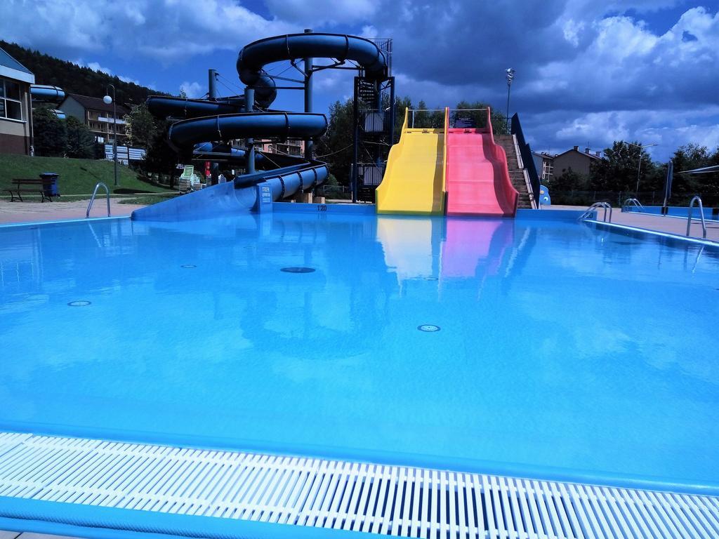 Apartament Zielona Mila Daire Ustrzyki Dolne Oda fotoğraf